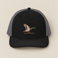 Highland Flight — Black / Charcoal, front view. Digital product mockup.