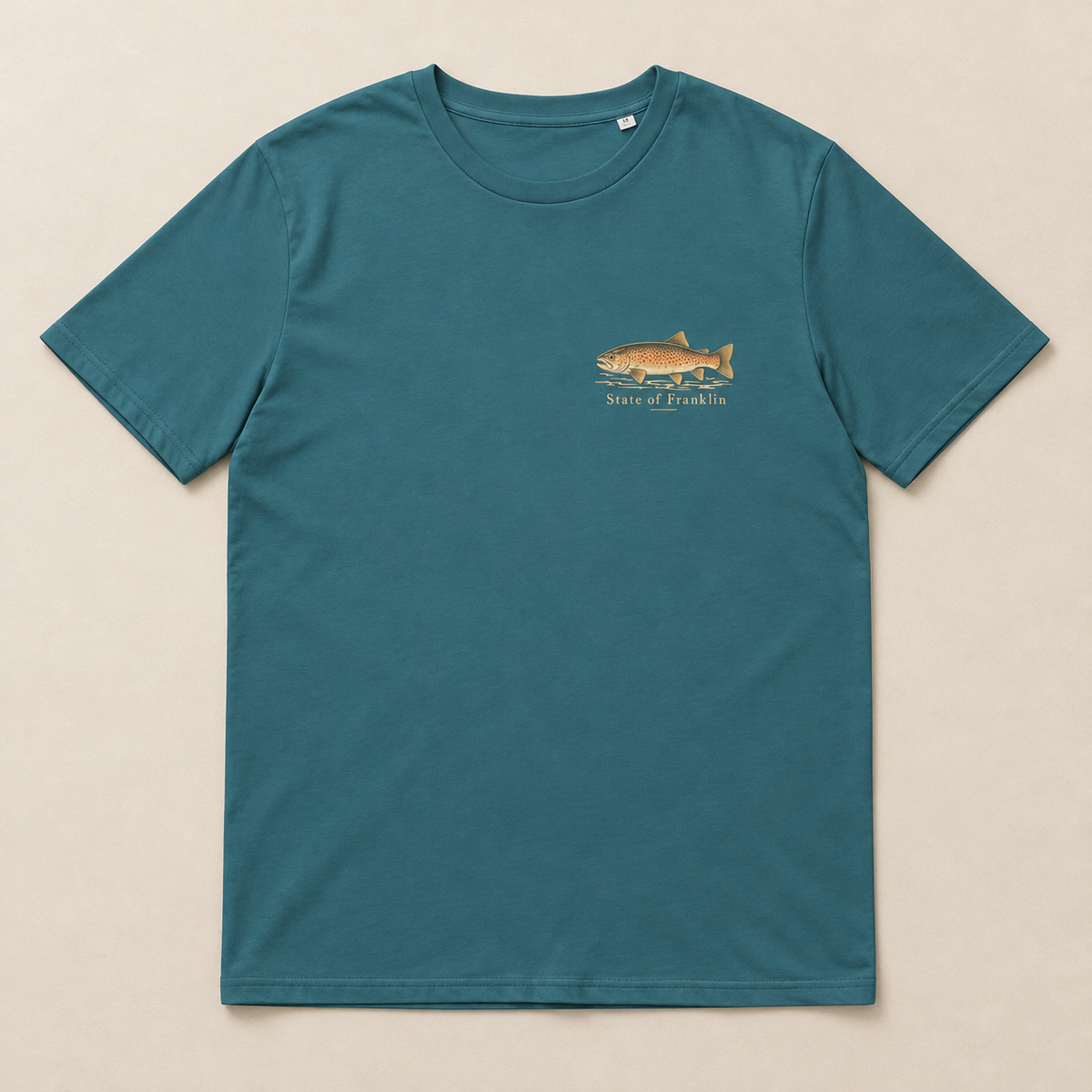 Holston Trout — Stargazer, front view. Digital product mockup.