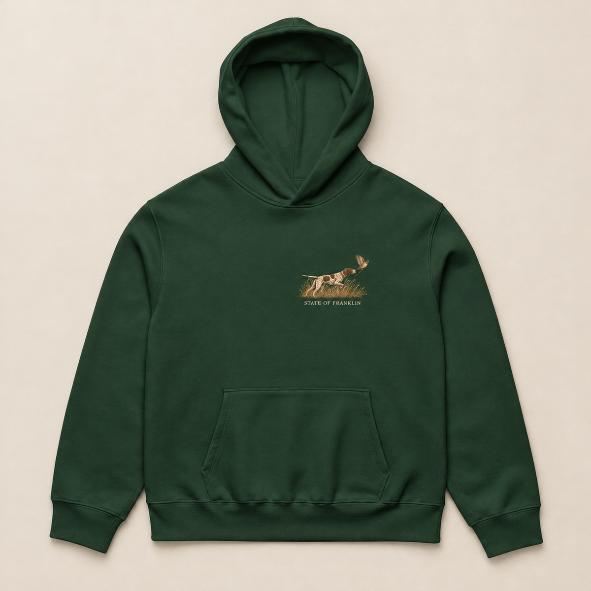 Ridge Point — Forest, front view. Digital product mockup.